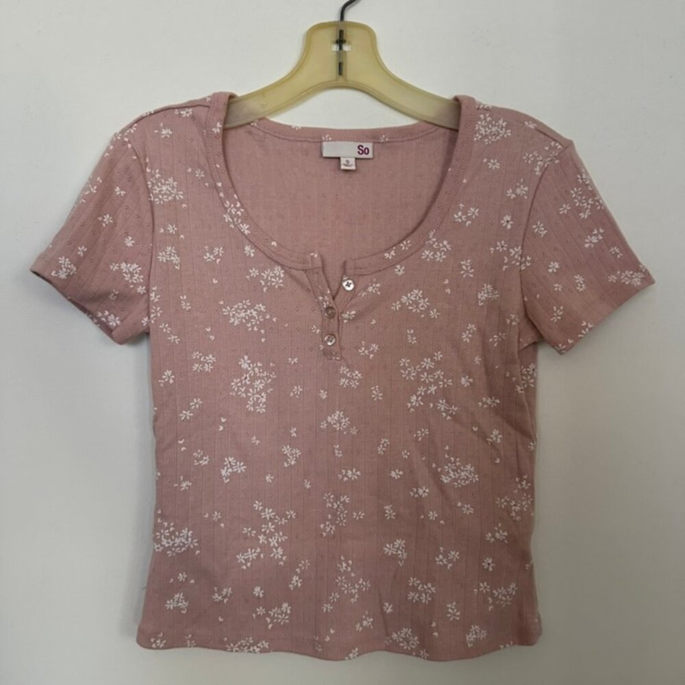 SO floral top